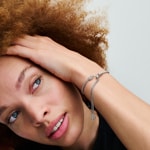 Pandora Moments Studded Chain Slider Bracelet 925 Silver - 593090C00-2