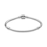 Pandora Moments Schlangen-Gliederarmband mit Zylinder-Verschluss - 598816C00