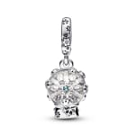 Pandora Moments Charm Pendant Boule à Neige Flocon de Neige - 792369C01