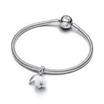 Pandora Moments Schneeglöckchen Charm-Anhänger 925 Silber - 794239C01