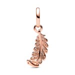Pandora Rose Moments Floating Curved Feather Dangle Charm - 782578C01