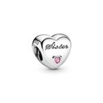 Pandora Moments Charm Cœur Sœur