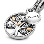 Pandora Moments Sparkling Family Tree Charm-Anhänger - 791728CZ