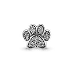 Pandora Moments Sparkling Paw Print Charm - 791714CZ