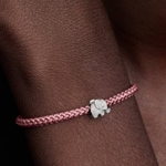 Pandora Moments Strukturierter Elefant Mini-Charm 925 Silber - 794528C00