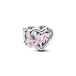 Pandora Moments Verschlungenes Herz und Schmetterling Charm 925 Silber - 794475C01