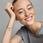 Pandora Moments Vierblättriges Kleeblatt Freundschaft Doppelter Charm-Anhänger - 792245C01