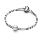 Pandora Moments Weisses Charm 925 Silber - 793781C01