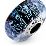 Pandora Moments Wavy Dark Blue Murano Glass Ocean Charm - 798938C00