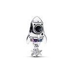 Pandora Moments Space Love Rocket Charm Sterling Silver - 792831C01