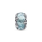 Pandora Moments Winter Blue Snowflake Murano Charm - 792377C00