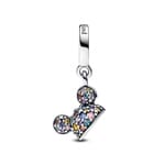 Pandora Moments x Disney Parks 70. Jahrestag Mickey Mouse Ohren Charm 925 Silber - 793814C01