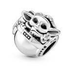 Pandora Moments x Star Wars, Grogu™ & Krippe Charm - 799511C01
