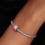 Pandora Moments Rosafarbene Tulpe Charm 925 Silber - 764352C01