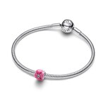 Pandora Moments Rosafarbene Tulpe Charm 925 Silber - 764352C01