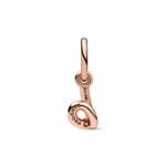 Pandora Rose Moments Letter b Script Alphabet Dangle Charm - 782459C01