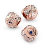 Pandora Rose Moments Hand of Fatima, Eye of Providence & Feather Three-Sided Charm Pendant - 780101C01
