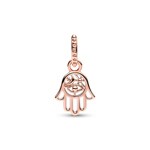 Pandora Rose Moments Protective Hamsa Hand Dangle Charm - 789144C00