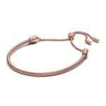 Pandora Rose Moments Bracelet Coulissant Chaîne Cloutée