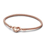 Pandora Rose Moments Bracelet Maille Cloutée