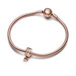 Pandora Rose Moments Charm Clip Pendant Scintillant Cœurs de l'Infini - 782253C01