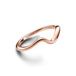 Pandora Rose Timeless Polished Wave Ring - 183095C00