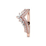 Pandora Rose Timeless Princess-Wishbone Ring - 187736CZ