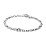 Pandora Signature Pavé Bold Chain Bracelet 925 Silver
