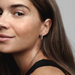 Pandora Signature Funkeln und Logo Creolen - 290558CZ