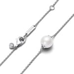 Pandora Timeless Behandelte Süsswasserzuchtperle Collier-Halskette 925 Silber - 393167C01-45