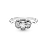 Pandora Timeless Three-Stone Vintage Ring - 190049C01
