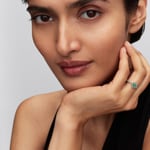 Pandora Timeless Bague sublime en forme de cœur vert menthe 925 Argent - 198421C08