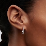 Pandora Timeless Funkelnde Mini-Creolen 925 Silber - 294649C01
