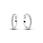 Pandora Timeless Funkelnde Mini-Creolen 925 Silber