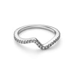 Pandora Timeless Sparkling Wave Ring - 192539C01