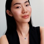 Pandora Timeless Sparkling Square Blue Halo Pendant Necklace 925 Silver - 393560C01-45