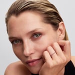 Pandora Timeless Funkelnder Rosafarbener Pavé-Band Ring 925 Silber - 192999C02