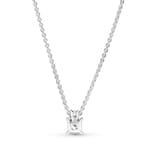 Pandora Timeless Sparkling Collier Round & Square Pendant Necklace - 390048C01-45