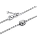 Pandora Timeless Sparkling Pear Halo Chain Bracelet Sterling Silver - 593001C01