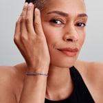 Pandora Timeless Sparkling Blue Tennis Bracelet 925 Silver - 591469C02