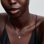 Pandora Timeless Collier avec Pendentif Trèfle à Quatre Feuilles Scintillantes 925 Argent  - 394502C01-45