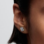 Pandora Timeless Clous d’Oreilles Trèfle à Quatre Feuilles Scintillantes Argent 925 - 294500C01