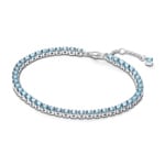 Pandora Timeless Funkelndes Hellblaues Tennisarmband 925 Silber