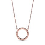 Pandora Rose Signature Circle of Sparkle Necklace - 580515CZ-45