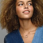 Pandora Rose Signature Circle of Sparkle Necklace - 580515CZ-45