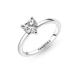 Pandora Timeless Bague Solitaire Cœur Scintillant - 191165C01