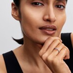 Pandora Timeless Glitzernder Schmetterling Ring Rosa 925 Silber - 194269C02