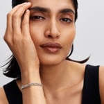 Pandora Timeless Bracelet Maille Cubaine Ovale 925 Argent - 594227C01