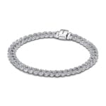 Pandora Timeless Pavé Chain Bracelet Sterling Silver
