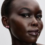 Pandora Timeless Bow Stud Earrings Pink 925 Silver - 294265C01